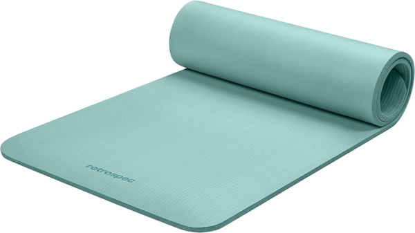 Solana Yoga Mat 1/2" Thick W/Nylon Strap for Men & Women - Non Slip Exercise Mat for Yoga, Pilates, Stretching, Floor & Fitness Workouts - Image 14