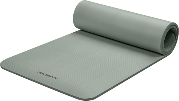 Solana Yoga Mat 1/2" Thick W/Nylon Strap for Men & Women - Non Slip Exercise Mat for Yoga, Pilates, Stretching, Floor & Fitness Workouts - Image 15