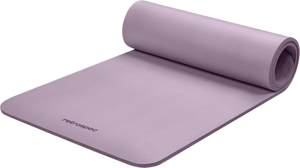 Solana Yoga Mat 1/2" Thick W/Nylon Strap for Men & Women - Non Slip Exercise Mat for Yoga, Pilates, Stretching, Floor & Fitness Workouts - Image 13