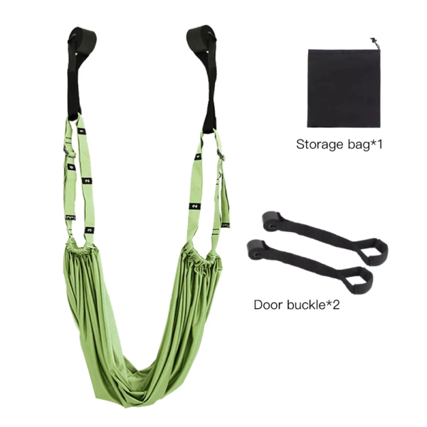 Aerial Yoga Strap Pull Rope Woman Hammock Stretch Leg Splits Trainer Female Gym Belt Aerial Hammock Swing Stretching Inversion - Image 7