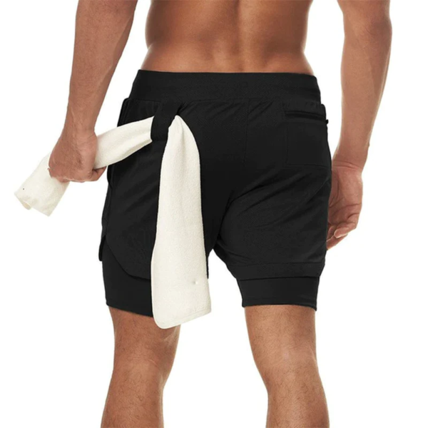 Running Shorts Men Gym Sports Shorts 2 in 1 Quick Dry Workout Training Gym Fitness Jogging Short Pants Summer Men Shorts 2023 - Image 9