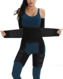 4 in 1 High Waist Arm and Thigh Wast Trainer for Women, Sweat Band Waist Trimmer plus Size