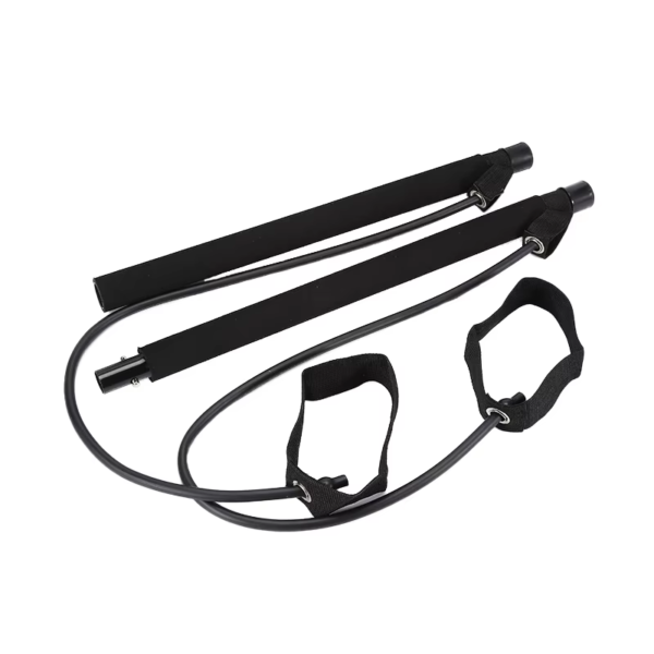 Multifunctional Pilates Bar Combination Fitness Bar Yoga Chest Expansion Tension Rope Back Trainer Elastic Rope Stretching Belt - Image 10