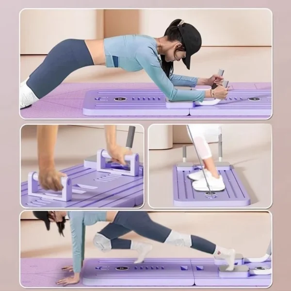 Multifunctional Abdominal Exercise Board Foldable Push-Up Board Pilates Board Body Shaping Machine Home Fitness Equipment - Image 4